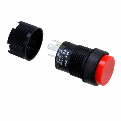 YB15WCKW01-CB by NKK Switches - PUSH SWITCH BUTTON SPDT 3A 125V