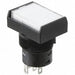 YB16RKW01-6B-JB by NKK Switches - PUSH SWITCH BUTTON SPDT 3A 125V