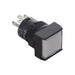YB16SKW01-6G-JB by NKK Switches - PUSH SWITCH BUTTON SPDT 3A 125V