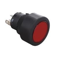 YB216CWCKW01-5C05-CB by NKK Switches - PUSH SWITCH BUTTON SPDT 3A 125V