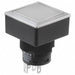 YB216CWSPW01-N-P by NKK Switches - PUSH SWITCH BUTTON SPDT 3A 125V
