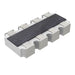 YC164-FR-0791RL by YAGEO - RESISTOR ARRAY 4 RES 91 OHM 1206