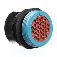YHDP24-24-31PEL024 by TE Connectivity Deutsch Connectors - CONNECTOR RECPT HSNG MALE 31POS PNL MT