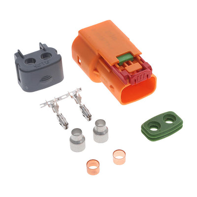 YHVA280-2PHI-4MM-A by TE Connectivity Deutsch Connectors - HVA280-2PHI XE,4SQMM,KEY A