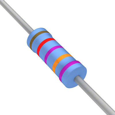 YR1B127KCC by TE Connectivity Passive Product - RESISTOR 127K OHM 0.1% 1/4W AXIAL