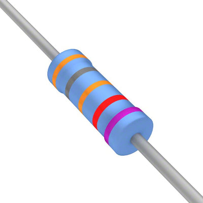 YR1B38K3CC by TE Connectivity Passive Product - RESISTOR 38.3K OHM 0.1% 1/4W AXIAL