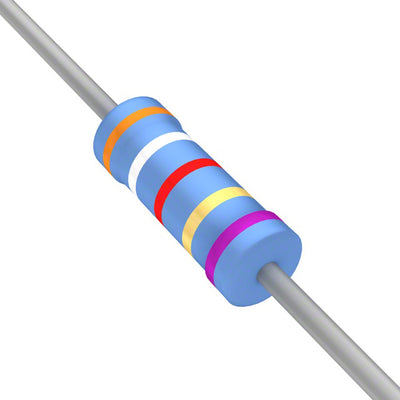 YR1B39R2CC by TE Connectivity Passive Product - RESISTOR 39.2 OHM 0.1% 1/4W AXIAL