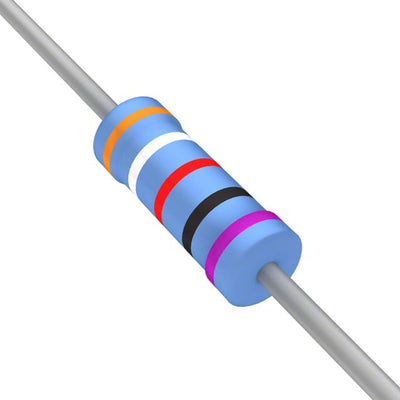 YR1B392RCC by TE Connectivity Passive Product - RESISTOR 392 OHM 0.1% 1/4W AXIAL