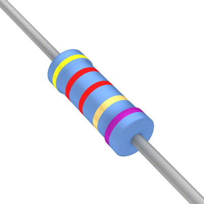 YR1B42R2CC by TE Connectivity Passive Product - RESISTOR 42.2 OHM 0.1% 1/4W AXIAL