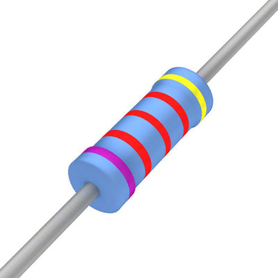 YR1B42K2CC by TE Connectivity Passive Product - RESISTOR 42.2K OHM 0.1% 1/4W AXIAL