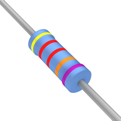 YR1B422KCC by TE Connectivity Passive Product - RESISTOR 422K OHM 0.1% 1/4W AXIAL
