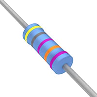 YR1B487KCC by TE Connectivity Passive Product - RESISTOR 487K OHM 0.1% 1/4W AXIAL