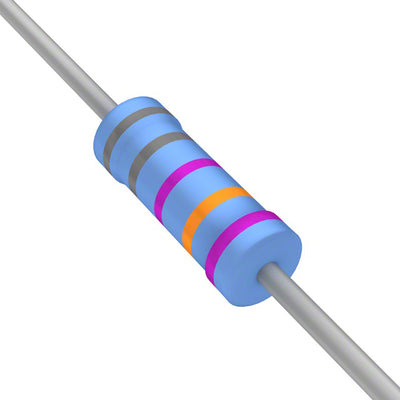 YR1B887KCC by TE Connectivity Passive Product - RESISTOR 887K OHM 0.1% 1/4W AXIAL
