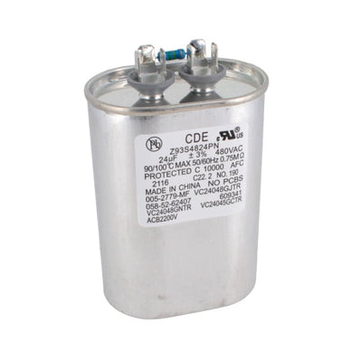 Z93S4824PN by Cornell Dubilier Electronics (CDE) - FILM CAPAC 24UF 3% 480VAC RADIAL