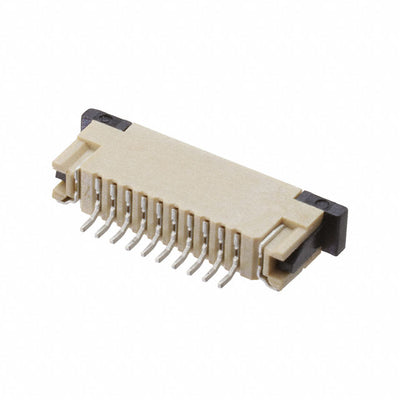 ZF1-10-02-T-WT-TR by Samtec Inc. - CONNECTOR FFC TOP 10POS 1MM R/A