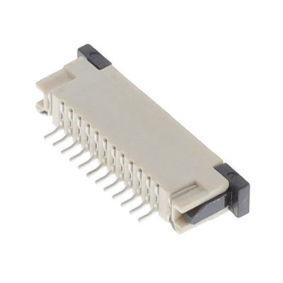 ZF1-12-02-T-WT by Samtec Inc. - CONNECTOR FFC TOP 12POS 1MM R/A