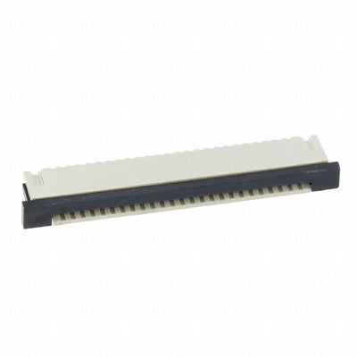 ZF1-25-01-T-WT by Samtec Inc. - CONNECTOR FFC BOTTOM 25POS 1MM R/A