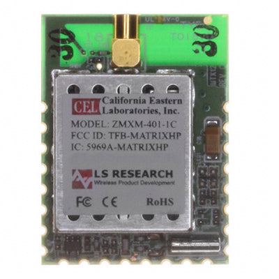ZMXM-401-1C by CEL - RF TXRX MODULE 802.15.4 MMCX SMD