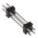 ZW-02-12-T-D-725-125 by Samtec Inc. - CONNECTOR BRD STACK .100"" 4POS