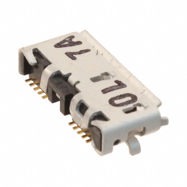 ZX360D-B-10P(30) by Hirose Electric Co Ltd - CONNECTOR RECPT USB3.0 MICRO B SMD R/A