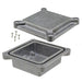 ANS-3801 by Bud Industries - BOX ALUM NAT 3.787""L X 3.787""W