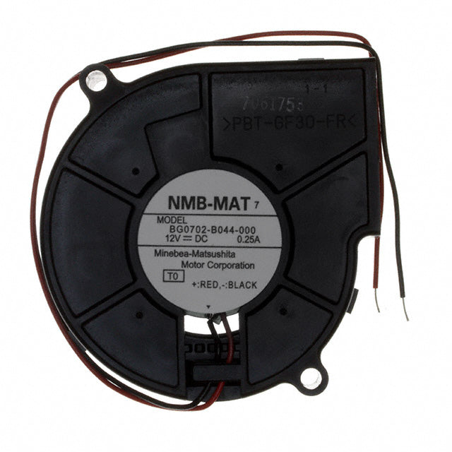 BG0702-B04-400-0T0 by NMB Technologies Corporation - FAN BLOWER 75.7X25MM 12VDC WIRE