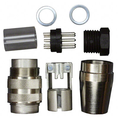 C091 31H105 100 2 by Amphenol Tuchel Industrial - CONNECTOR PLUG MALE 5P SILV SLDR CUP