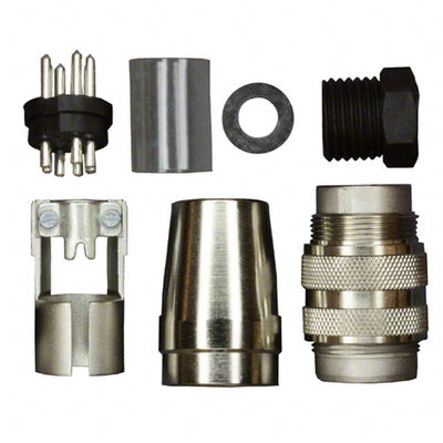 C09131H1071002U by Amphenol Tuchel Industrial - CONNECTOR PLUG MALE 7P SILV SLDR CUP