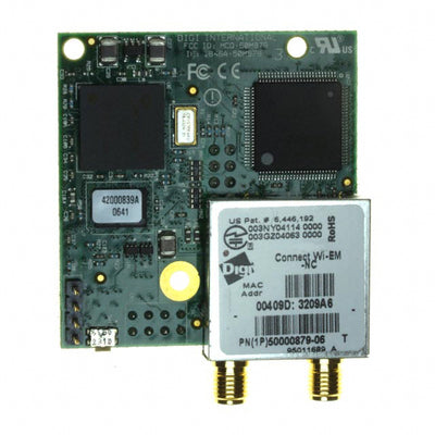 DC-WEM-02T-NC by Digi - RF TXRX MODULE WIFI RP-SMA SMD