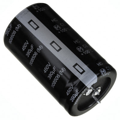 EET-HC2W391KA by Panasonic Electronic Components - ALUMIN CAP 390UF 20% 450V SNAP