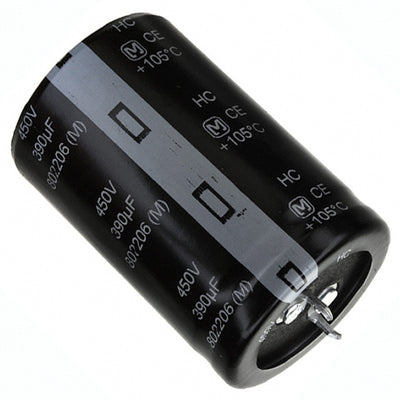 EET-HC2W391KF by Panasonic Electronic Components - ALUMIN CAP 390UF 20% 450V SNAP