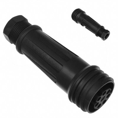 EXP-0921/07/S by Bulgin - CONNECTOR RECPT FMALE 7P NICKEL SCREW