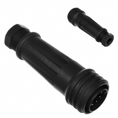 EXP-0921/10/P by Bulgin - CONNECTOR RECPT MALE 10P NICKEL SCREW