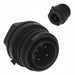 EXP-0931/04/P by Bulgin - CONNECTOR RECPT MALE 4POS NICKEL SCREW