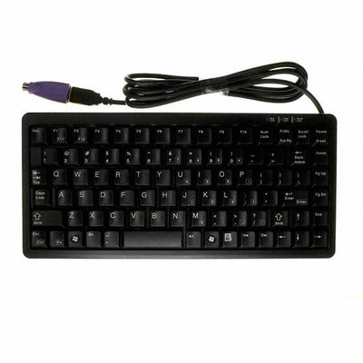 G84-4100LCMUS-2 by Cherry Americas LLC - KEYBOARD NOTEBOOK 86KEY PS/2 BLK