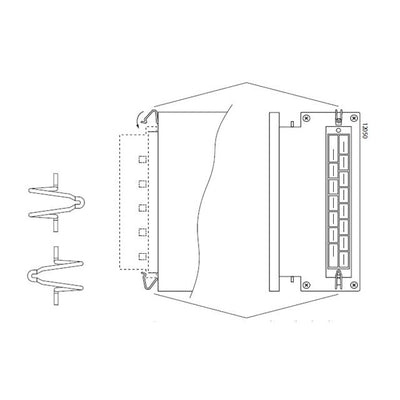 HZZ01209-G by Bel Power Solutions - RETENTION CLIP FOR K SER PWR SUP