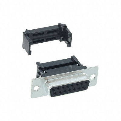 L17DAFRA15S by Amphenol ICC (Commercial Products) - CONNECTOR D-SUB RCPT 15POS IDC