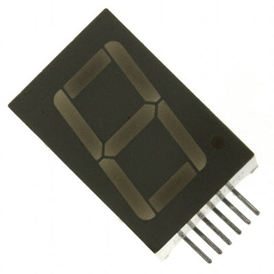 LDS-N512RI-RA by Lumex Opto/Components Inc. - DISP 7SEG 0.56"" SGL GRN 6SIP RA