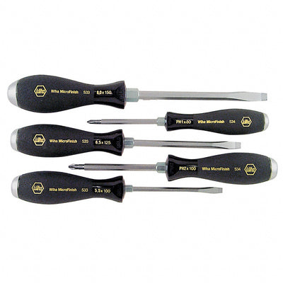53390 by Wiha - SCREWDRIVER SET PHIL/SLOT 5PC