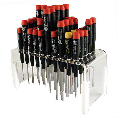 92190 by Wiha - NUT/SCREWDRIVER SET W/STAND 50PC
