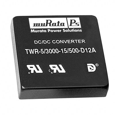 TWR-5/3000-15/500-D12A-C by Murata Power Solutions Inc. - DC DC CONVERTER 5V +/-15V 20W