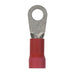 PV8-8R-TY by Panduit Corp - CONNECTOR RING CIRC 8AWG #8 CRIMP