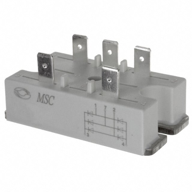 MSD50-12 by Microsemi Corporation - BRIDGE RECT 3PHASE 1.2KV 50A MSD