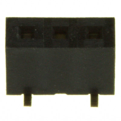 NPPN031BFLC-RC by Sullins Connector Solutions - CONNECTOR HDR 3POS 0.079 GOLD SMD