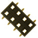 NPPN042FFKS-RC by Sullins Connector Solutions - CONNECTOR HDR 8POS 0.079 GOLD SMD