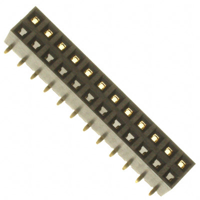 NPPN122FFKP-RC by Sullins Connector Solutions - CONNECTOR HDR 24POS 0.079 GOLD SMD