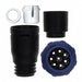 PX0411/08P/6065 by Bulgin - CONNECTOR RECPT HSG MALE 8POS INLINE