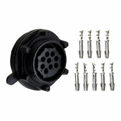 PX0727/S by Bulgin - CONNECTOR RECPT FMALE 9POS TIN CRIMP
