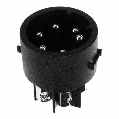 SA3243 by Bulgin - CONNECTOR MALE INSERT 6P NICKEL SCREW