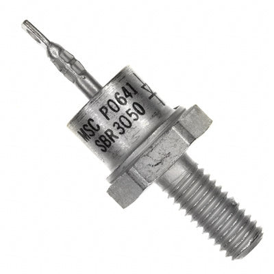 SBR3050E3 by Microsemi Corporation - DIODE SCHOTTKY 50V 30A DO203AA